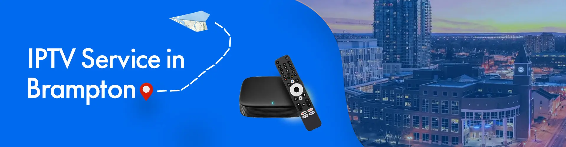 IPTV service in Brampton, Ontario