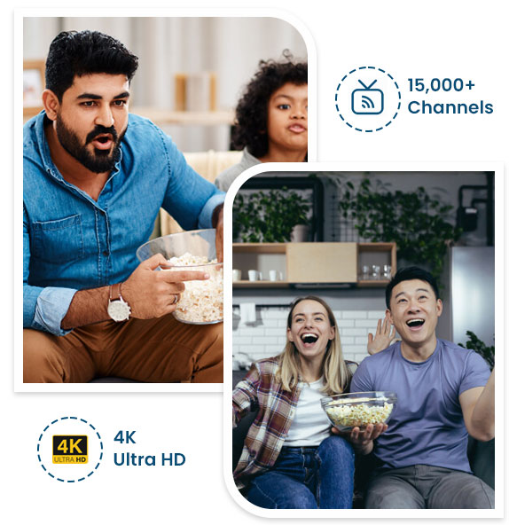 Households across Canada streaming 4K content with a NordikTV IPTV subscription